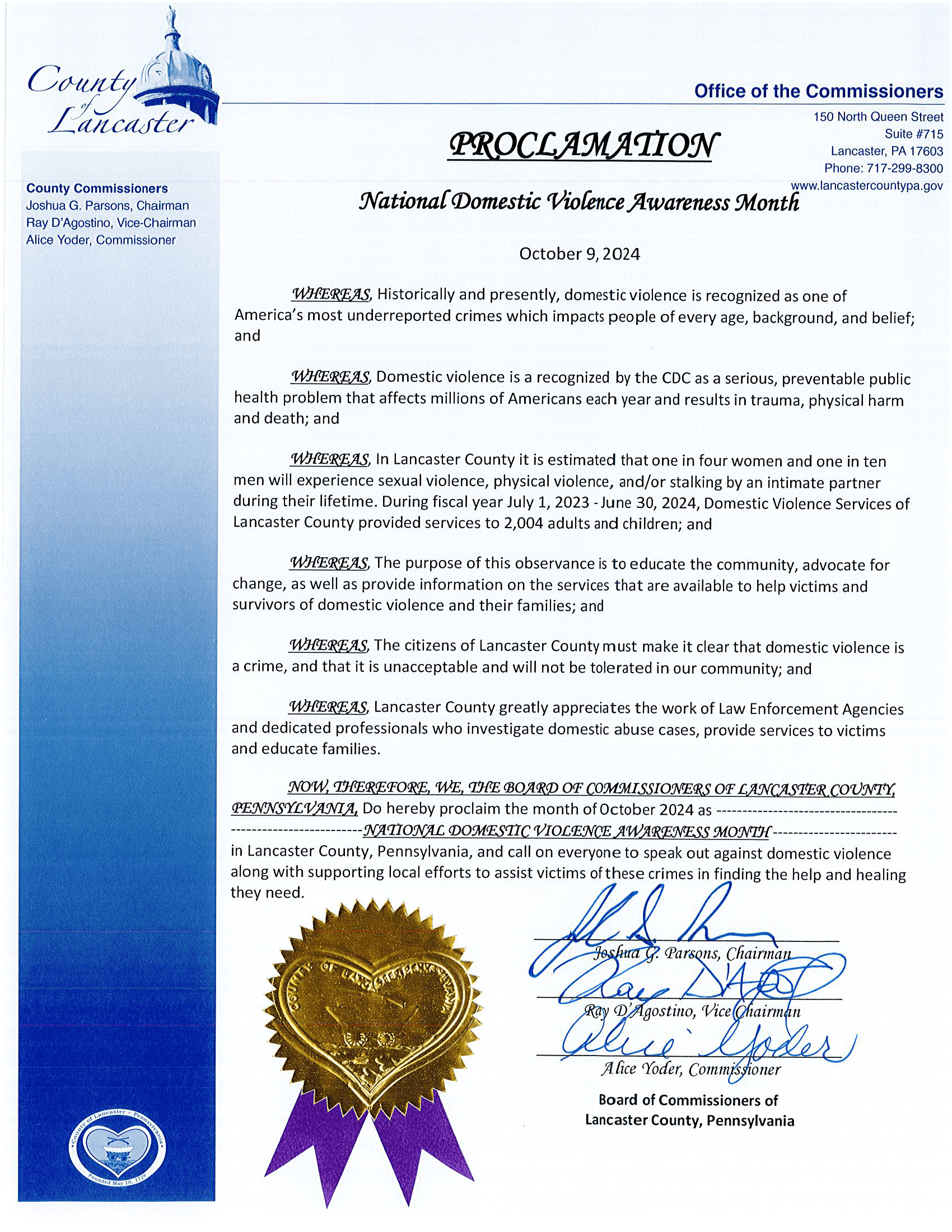 National Domestic Violence Awareness Month